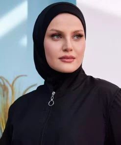 مایو روسری استخر آبی مشکی برند Remsa Mayo کد 1753755189