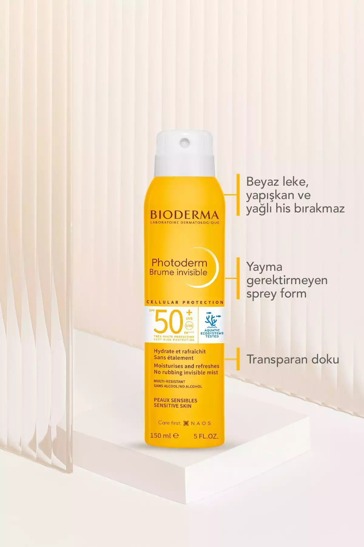 محافظ ضدآفتاب محافط بدن خورشید بلند 150میلی لیتر برند Bioderma کد 1753633392
