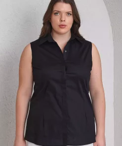 پیراهن پوپلین بدون آستین برند Büyük Moda کد 1753840272