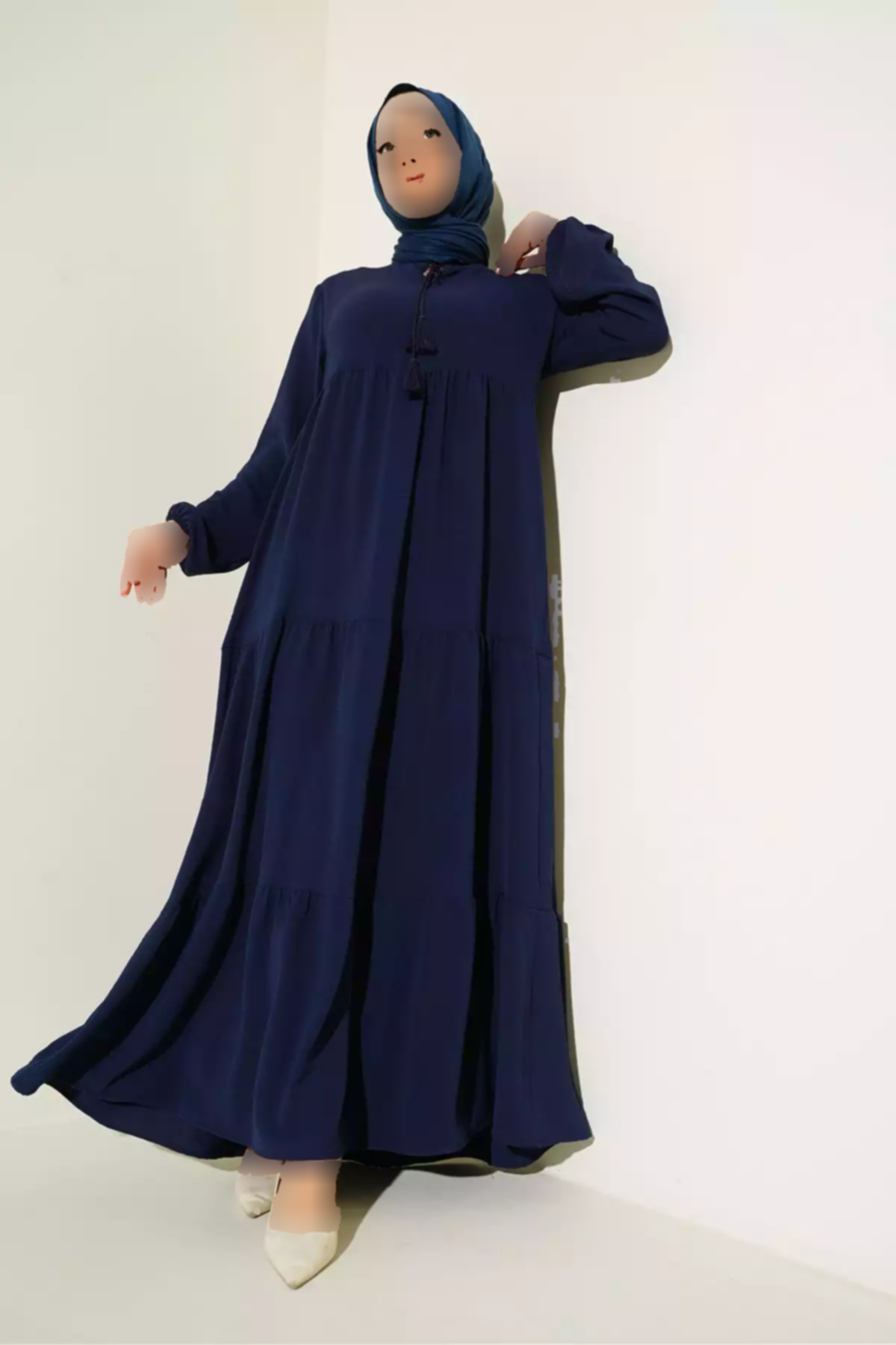 پیراهن بند دار 1627یقه برند Bigdart کد 1753600872