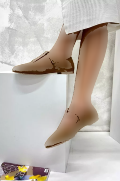 کفش عروسکی جیر سگک دار زنانه چاک برند inizio کد 1753719069