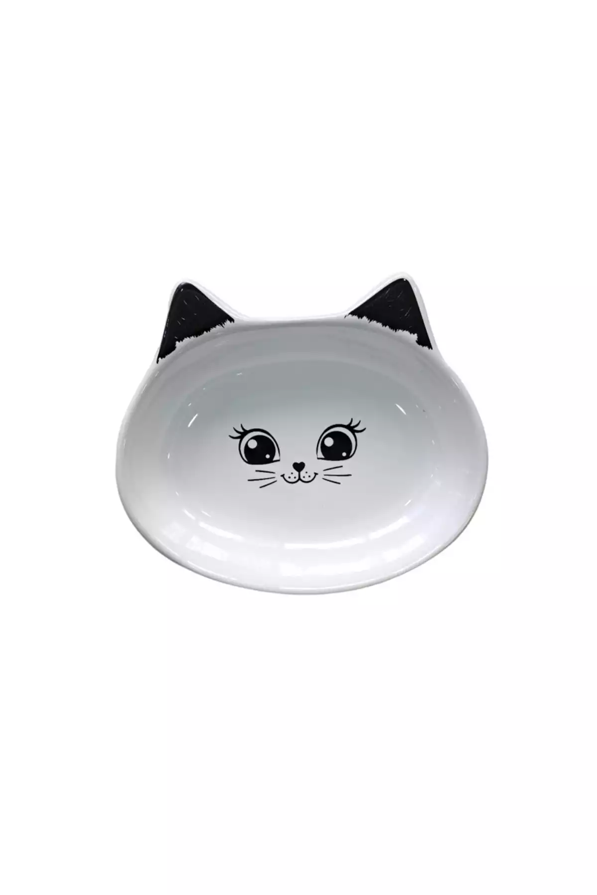 ظرف سرامیک گربه سفید عمیق برند Pet Pretty کد 1753796593