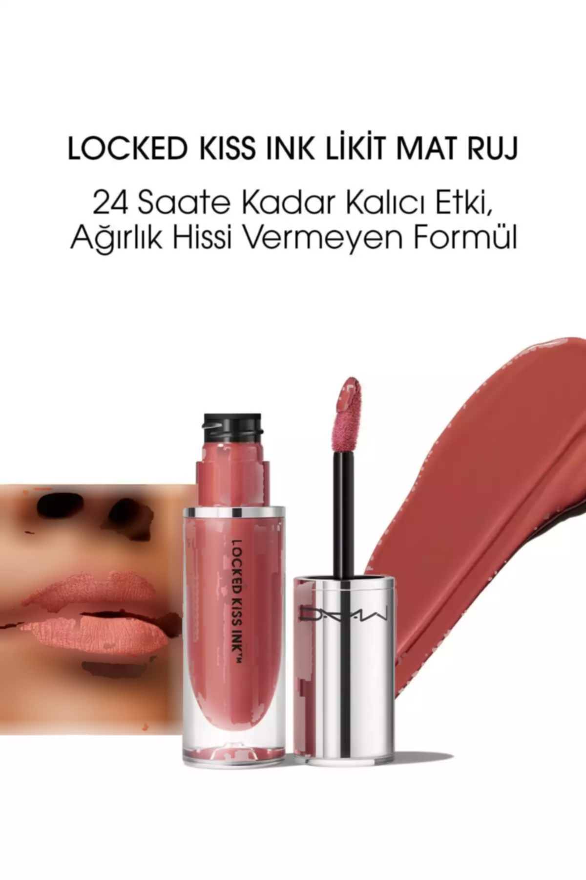 رژ مات مایع جسورانه قفل شده است برند Mac کد 1753749073