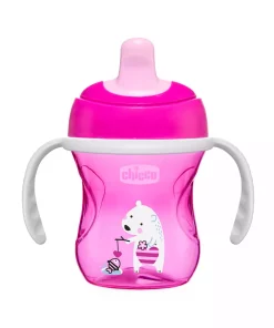 لیوان نیمه نرم دخترانه سه تایی برند Chicco کد 1753812669