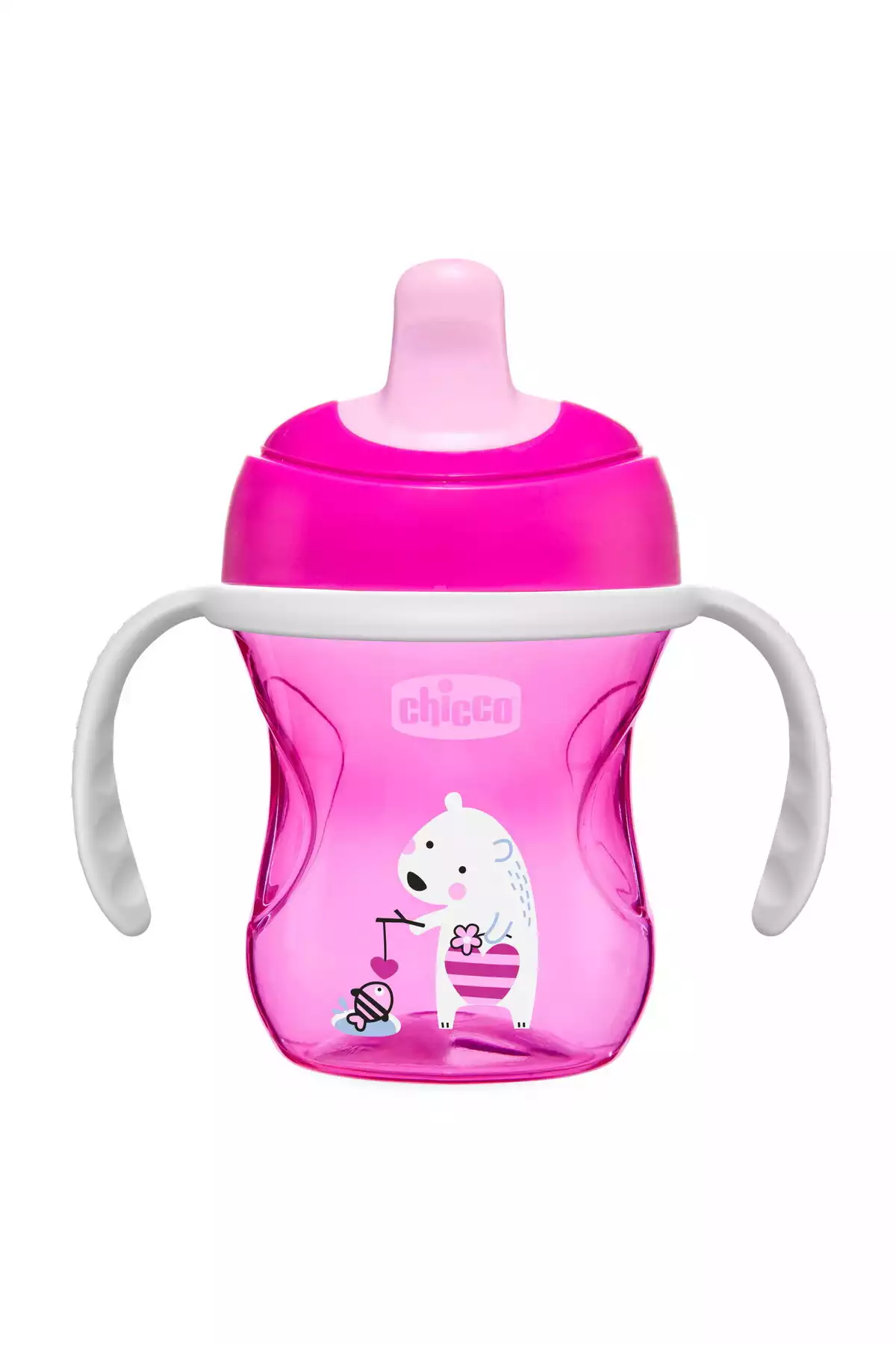 لیوان نیمه نرم دخترانه سه تایی برند Chicco کد 1753812669