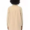 پیراهن برش گشاد کار شده گلدوزی جلو زنانه برند Orfeo Negro کد 1753425186
