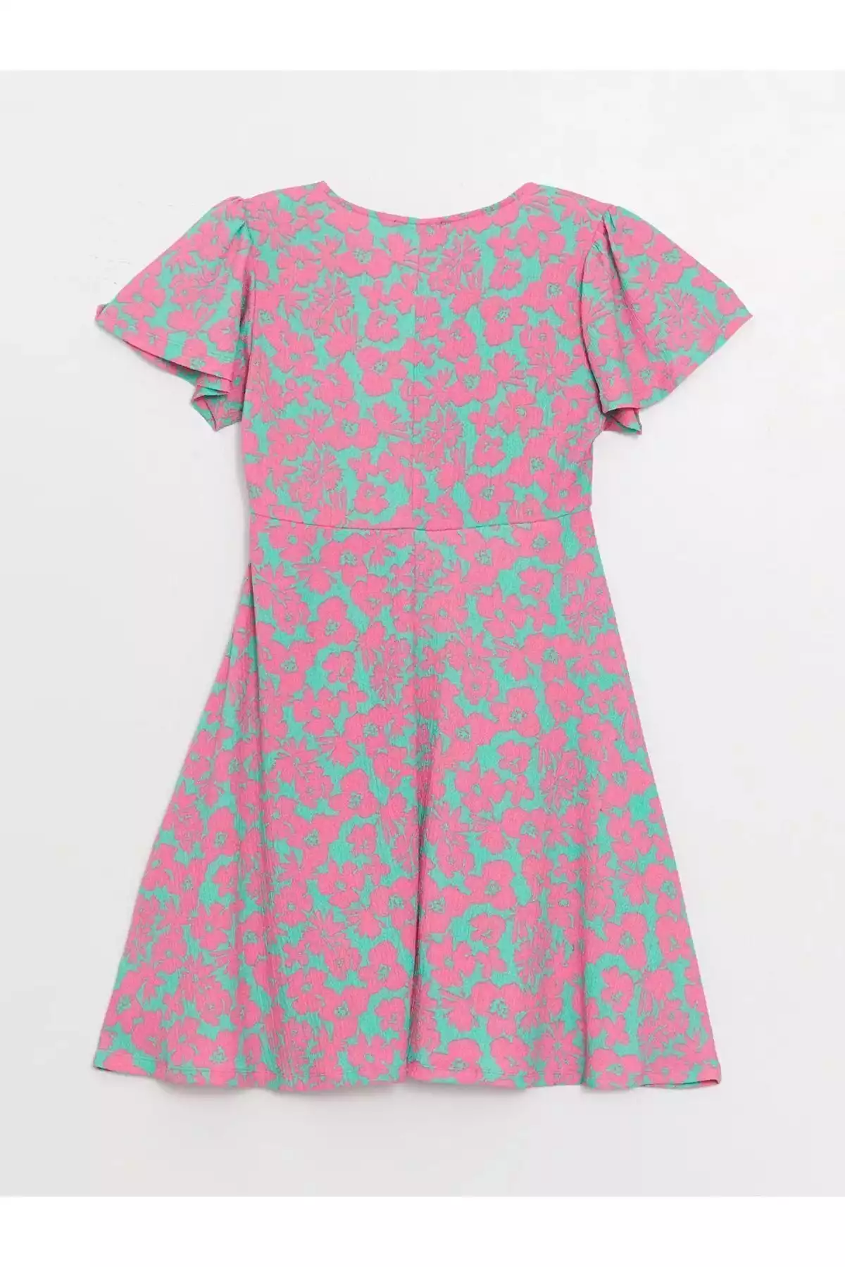 پیراهن آستین کوتاه گلدار یقه هفت LC Waikiki بارداری برند LC Waikiki کد 1752545464