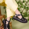 صندل 0012600مشکی زنانه برند Riccon کد 1753458676