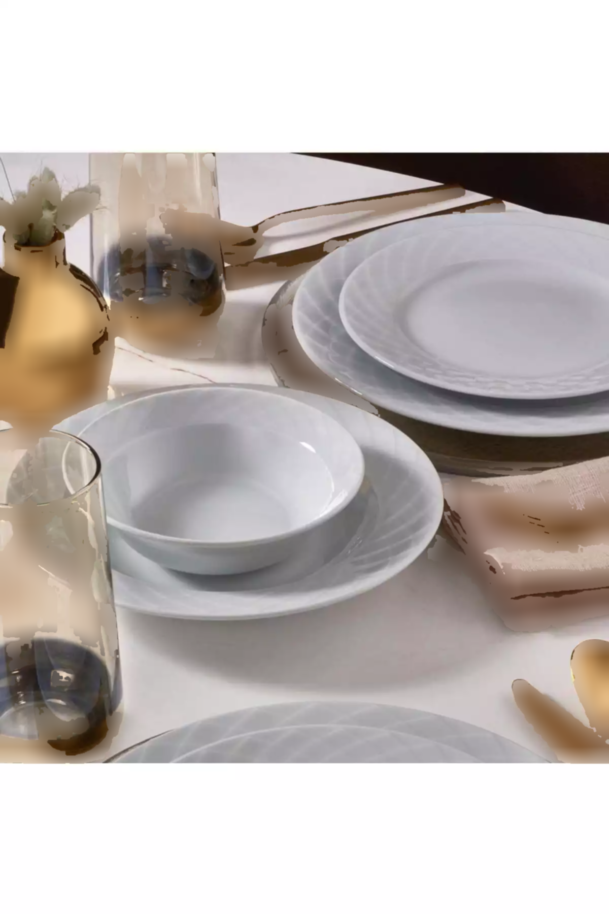 سرویس غذاخوری چینی 24تکه 6نفره برند decovien کد 1753907650