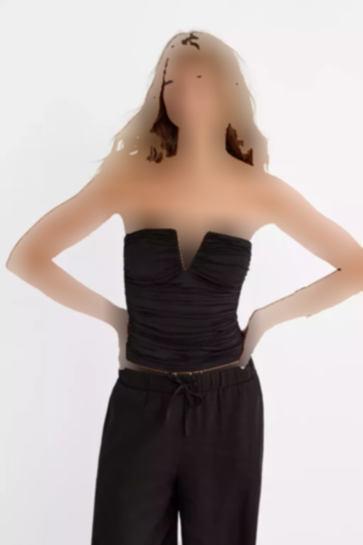 تاپ یقه هفت برند Stradivarius کد 1753357352