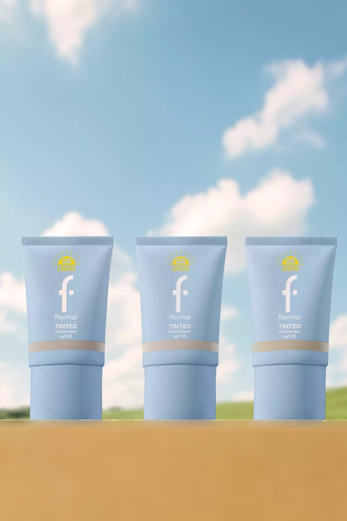 ضدآفتاب محافط نرمکننده خورشید طبیعی رنگی & برند Flormar کد 1753633686