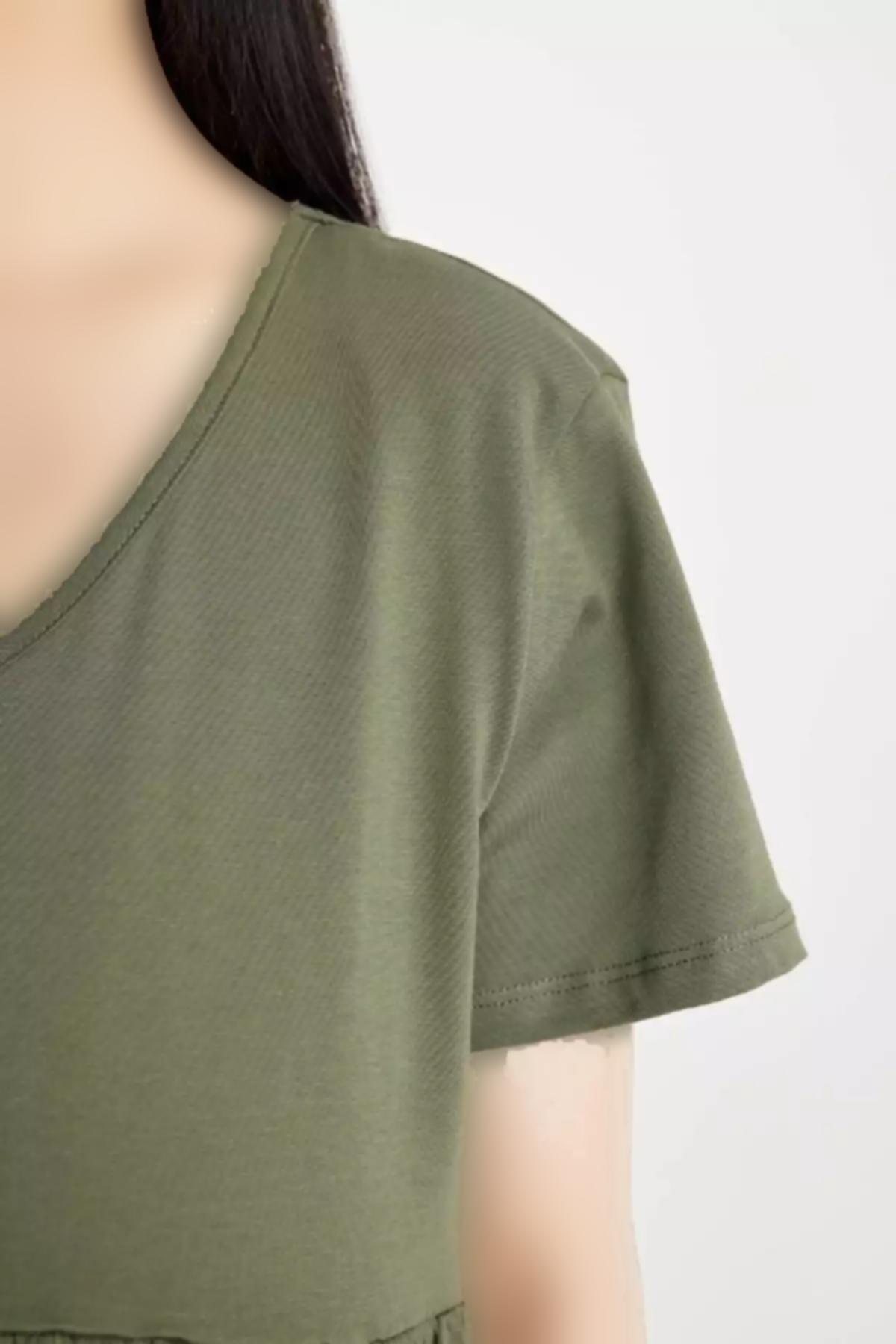 پیراهن متناسب قد آستین کوتاه بارداری برند Defacto کد 1752543731