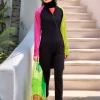 مایو اسلامی پوشیده کامل لایکرا مشکی برند Marina کد 1753529529