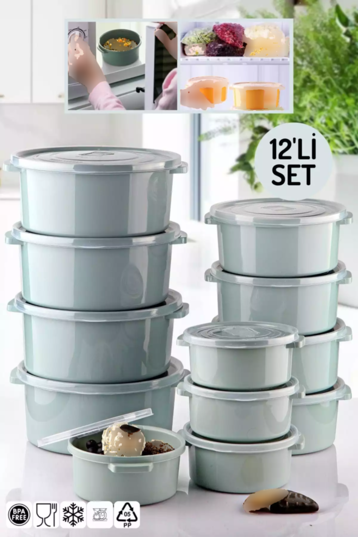ظرف نگهداری مایکروویو ست مفید در دیفیوزر برند Nandy Home کد 1753575076