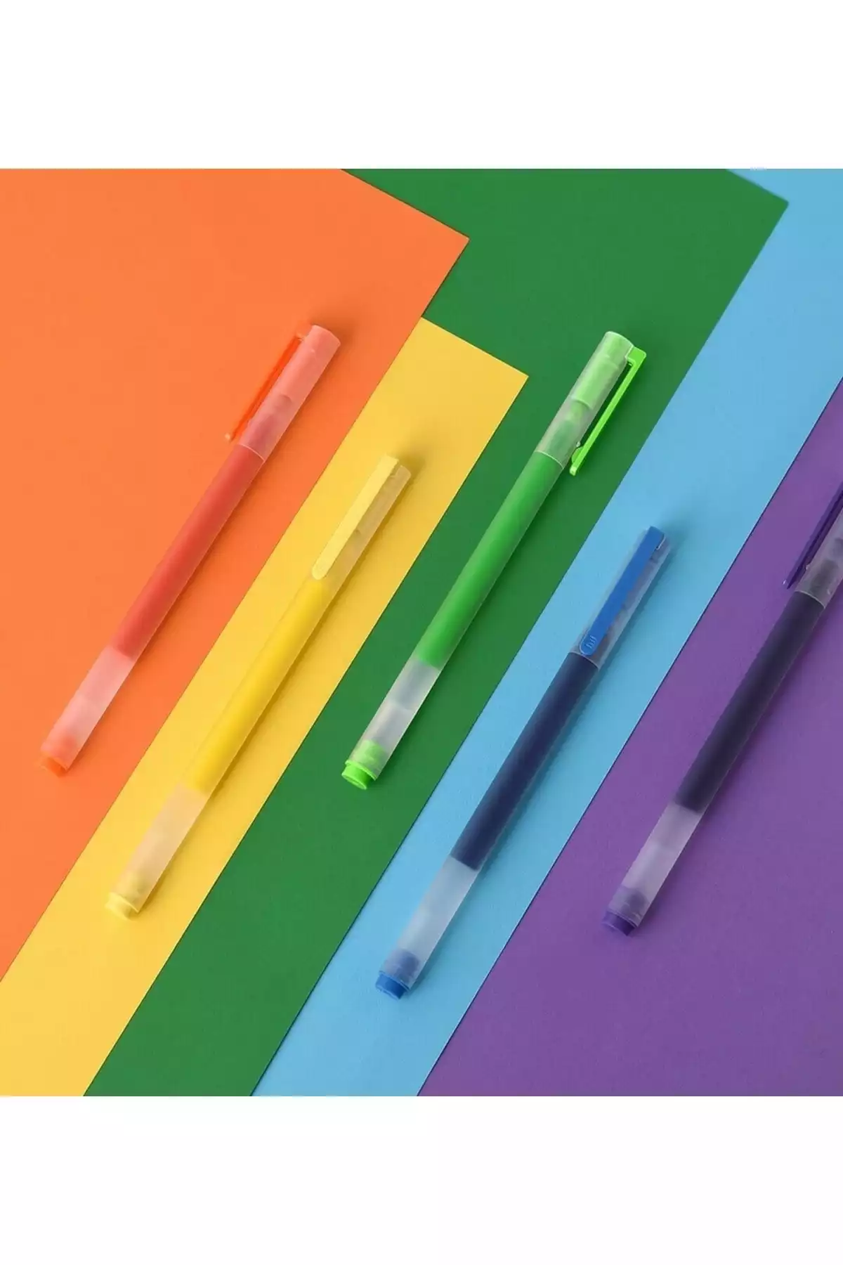 ژل مدادی 5عدد جامبو جوهر رنگی برند Xiaomi کد 1753789866