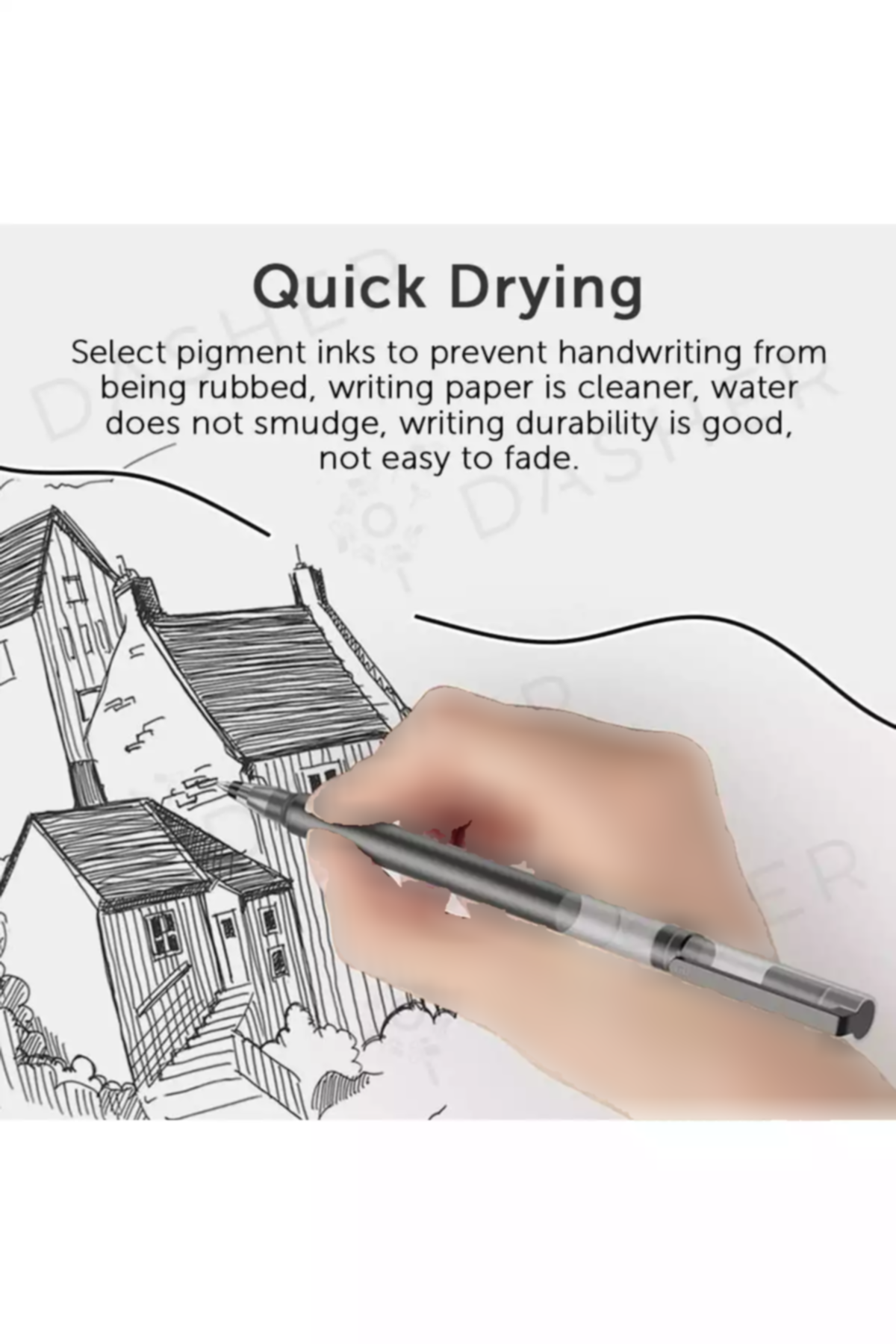 ژل مدادی مشکی برند Xiaomi کد 1753789989