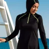 مایو اسلامی پوشیده کامل سری مشکی برند Marina کد 1753529470