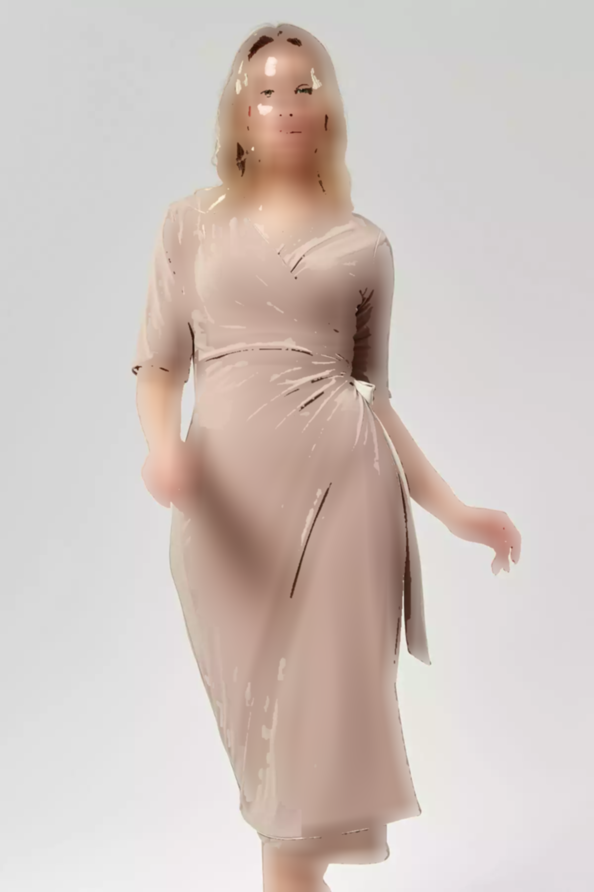 پیراهن لباس مجلسی سایز بزرگ برند Lyn Mama کد 1753854072