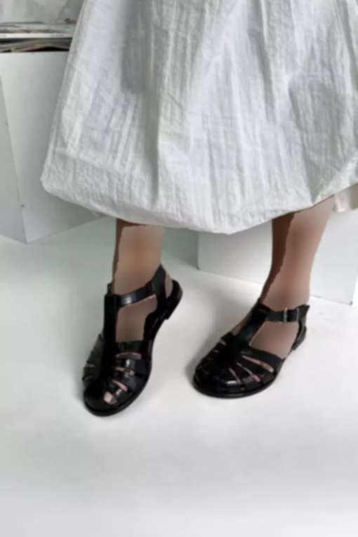 صندل ساده زنانه مشکی برند inizio کد 1753716665