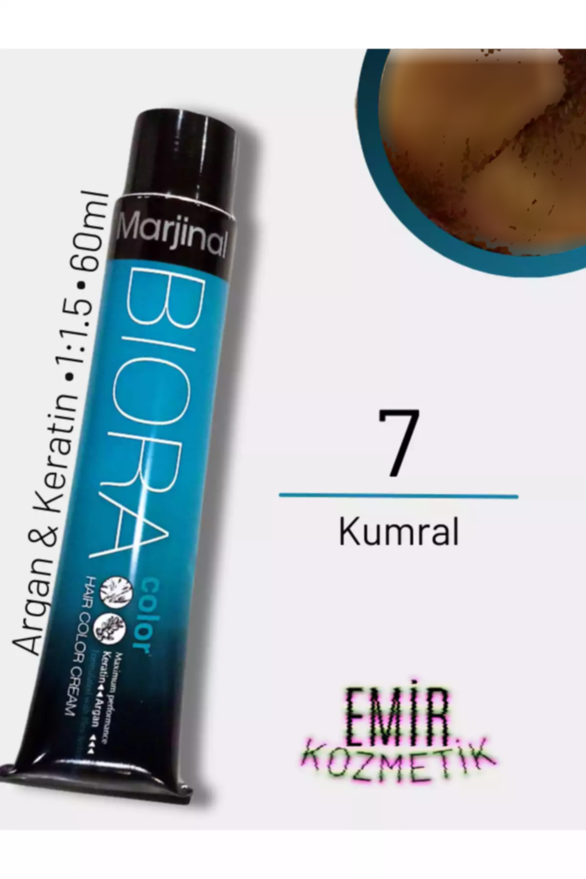 رنگ مو 70 بیور برند Marjinal کد 1753687281