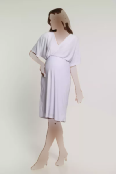 پیراهن سفید برند Lyn Mama کد 1753850588