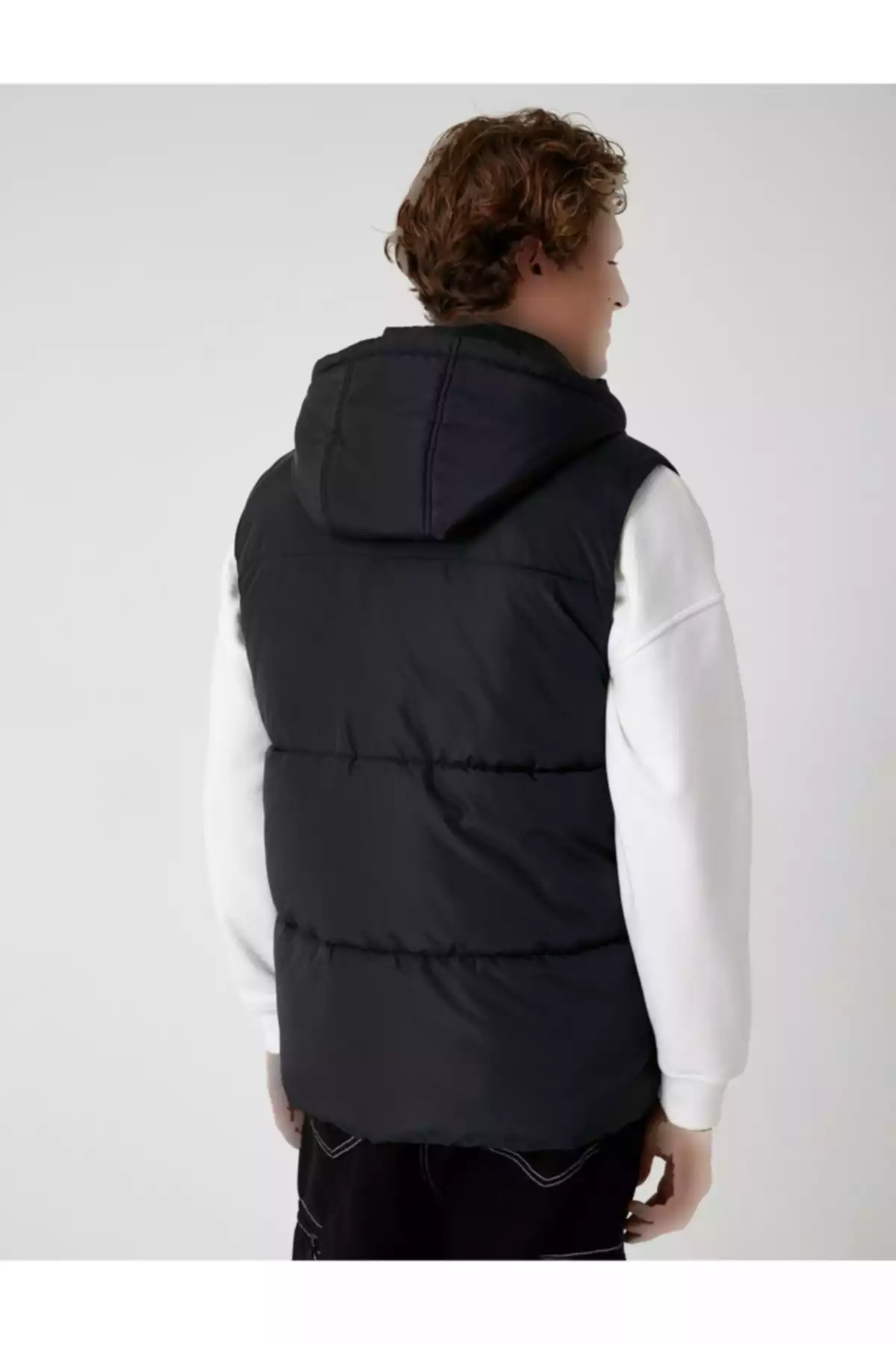 جلیقه اسلیم فیت طرحدار جیبدار کلاهدار پفدار زیپدار برند Koton کد 1753301728