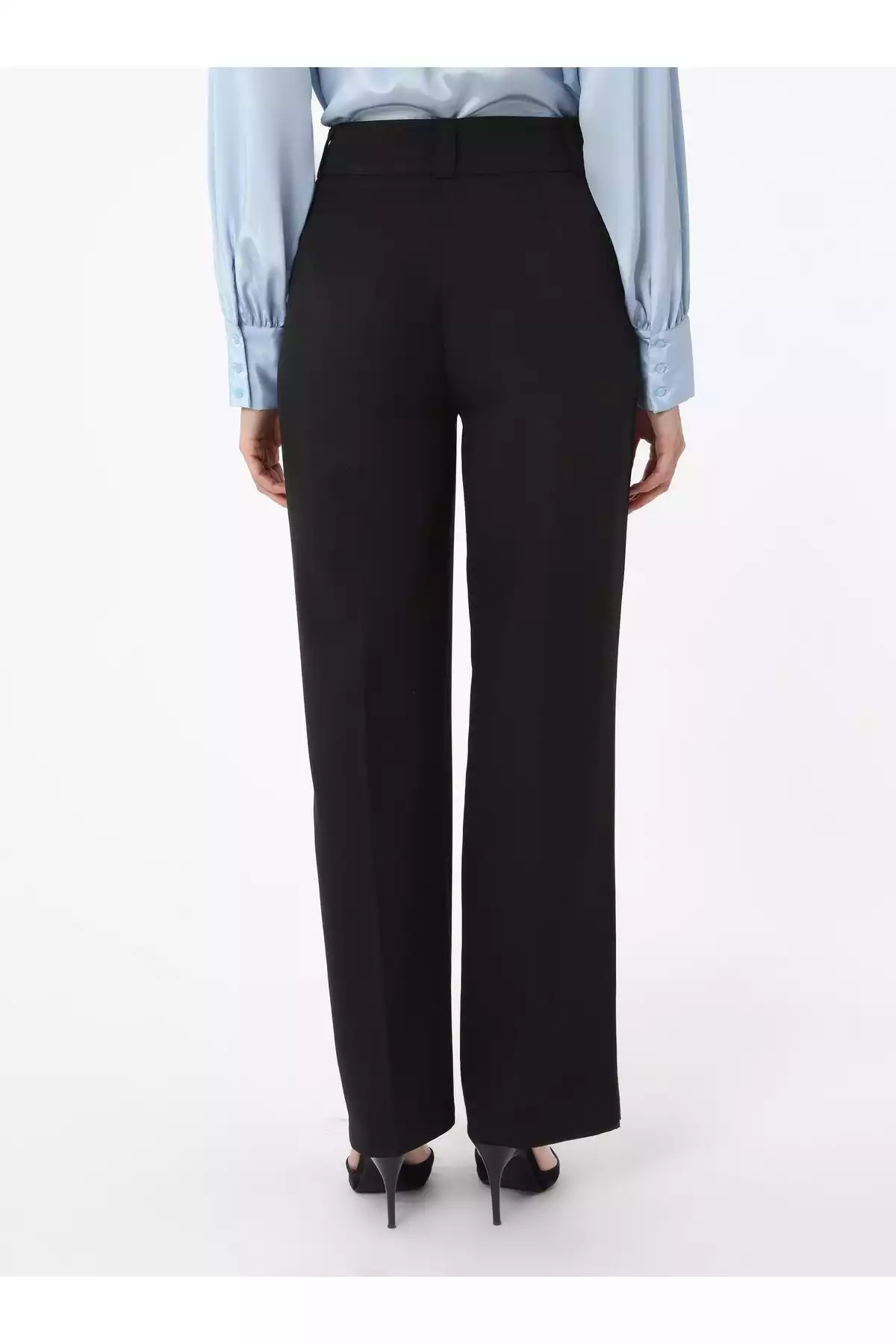 دور کمر بلند دوخت رفکا مشکی شلوار برند Refka کد 1753721466