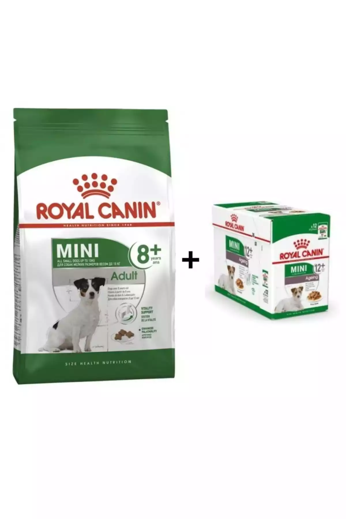 کوچک +8سن 12عدد 2کیلو سگ قدیمی بالغ برند Royal Canin کد 1752218048