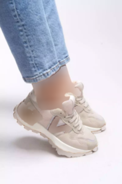 کفش اسپرت اسنیکر 001210بژ شتری زنانه برند Riccon کد 1753455076