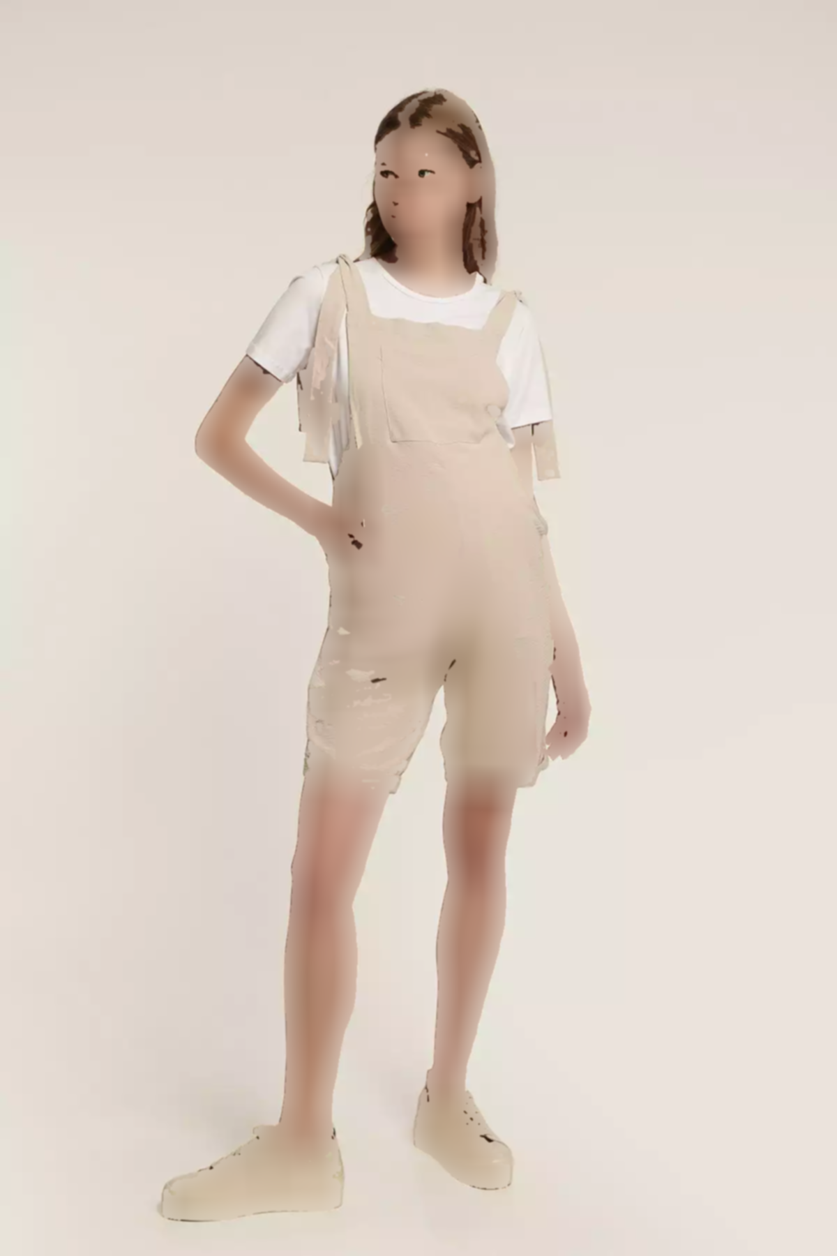 سرهمی آویز قابل تنظیم کوتاه گرهدار بارداری جانی برند Lyn Mama کد 1753850533