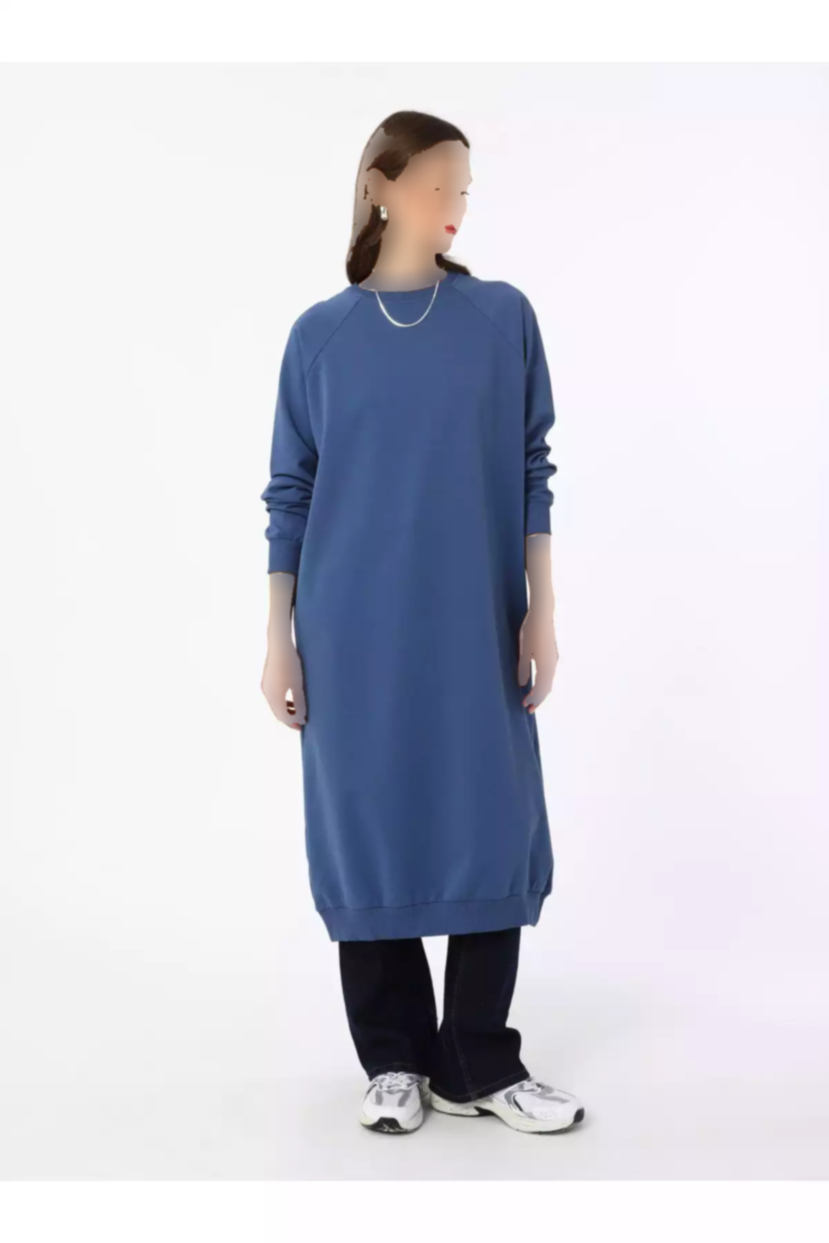 تونیک ساده یقه گرد برند Refka کد 1753720988