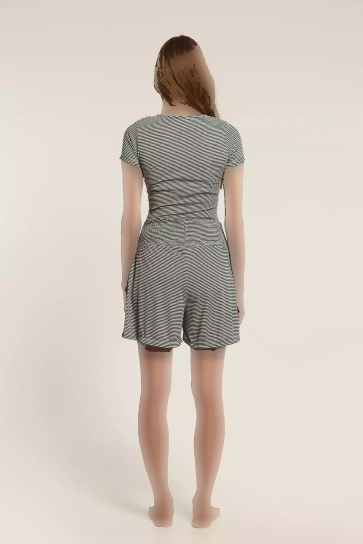 ست مالیا شیردهی شورت دار برند Lyn Mama کد 1753850466