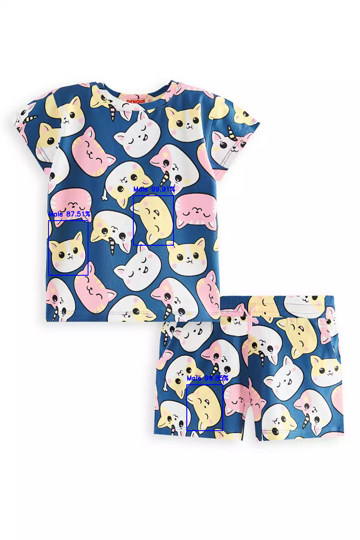 ست شلوارک تیشرت برند Denokids کد 1753823524