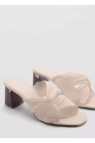 صندل گره چرم برند MANGO کد 1753266723