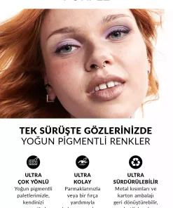 پالت سایه چشم 4 تایی فوق العاده صورتی برند Avon کد 1752195310