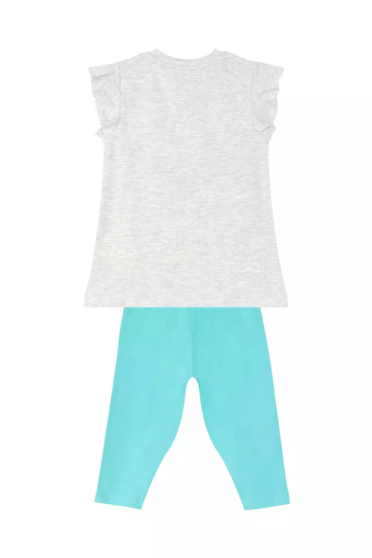 ست تایت تیشرت تابستانی چیندار دخترانه برند Denokids کد 1753823525