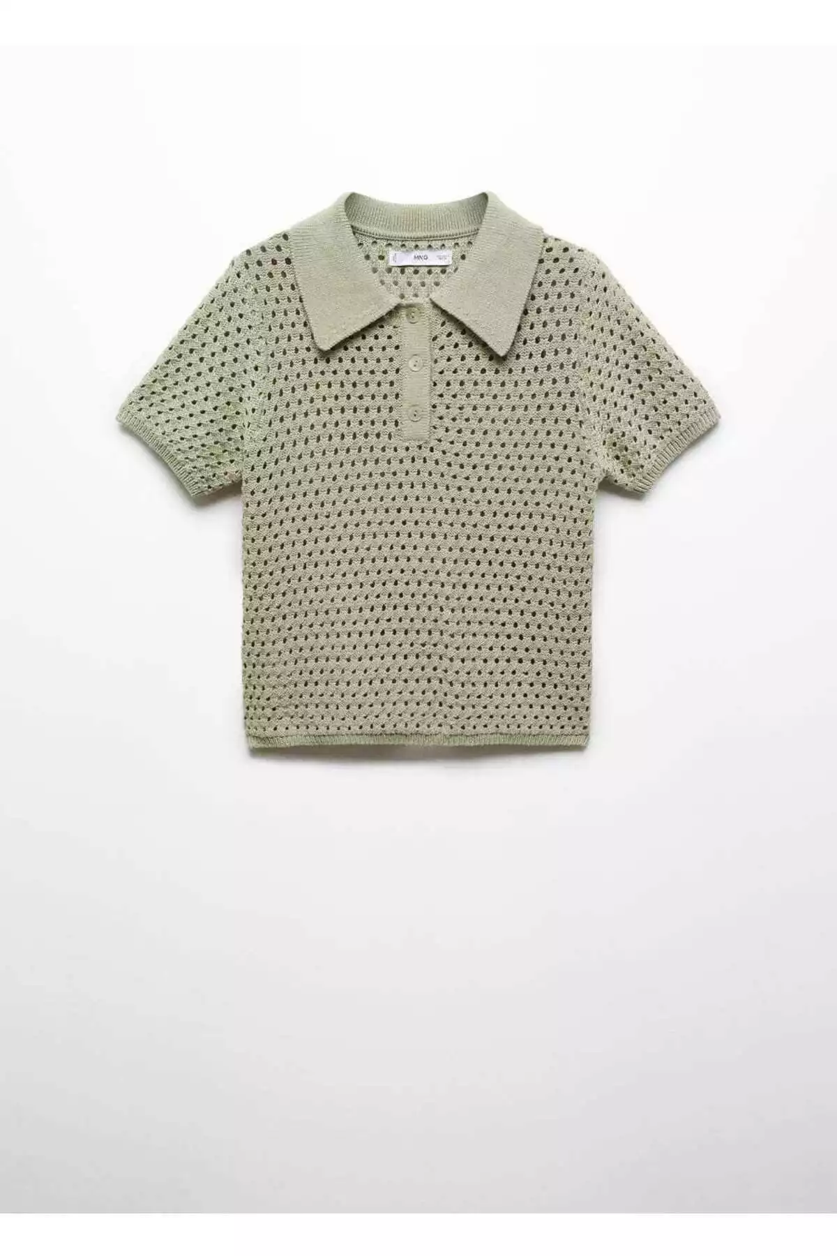 بافتنی سوراخدار تیشرت برند MANGO کد 1753003932