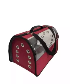 سگ گربه شفاف قرمز کیف کیسه مگس سانتی متر برند Pet Pretty کد 1753796530