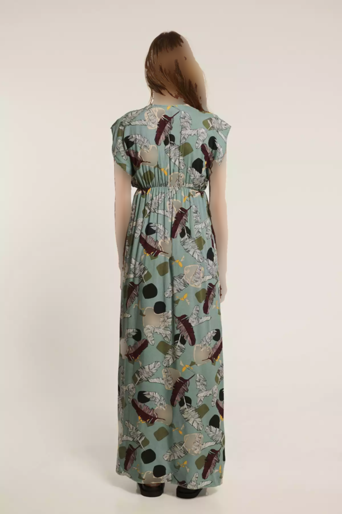 پیراهن طرحدار نفتی جیکوب بارداری برند Lyn Mama کد 1753850526