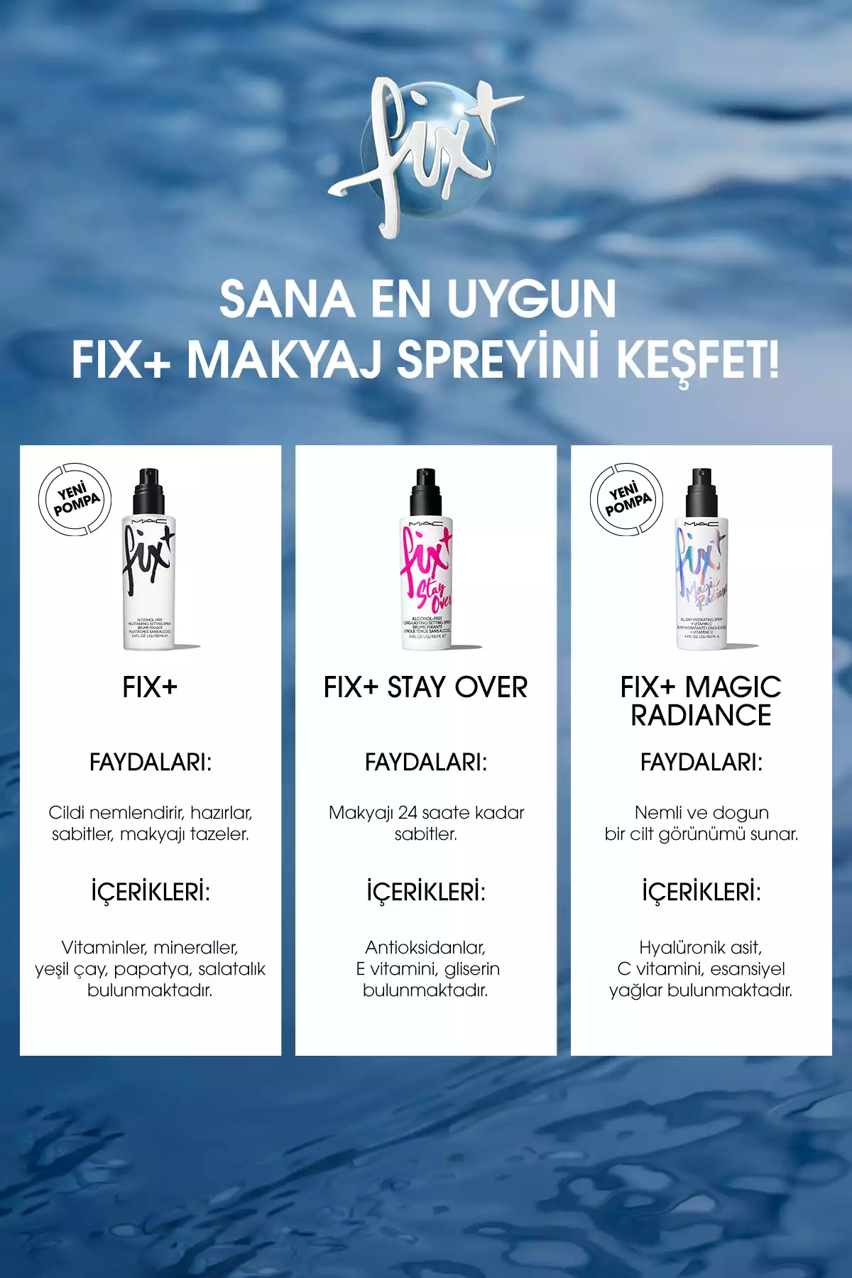 اسپری چند 30میلی لیتر آرایش ثابت & آنها آماده هستند اصل برند Mac کد 1753742528