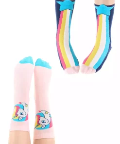 ست جوراب تک شاخ ستاره دخترانه برند Denokids کد 1753835466