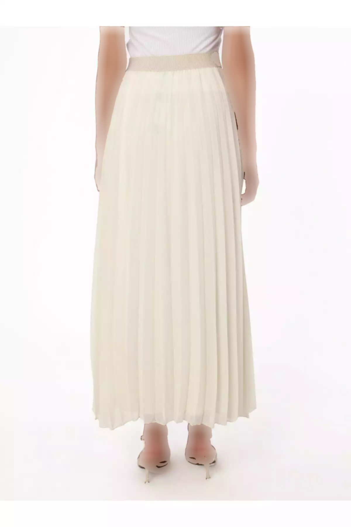 دامن شیفون پلیسه دار شیری رفکا برند Refka کد 1753723268