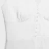 تاپ دکمهدار یقه کتان برند Stradivarius کد 1753737242