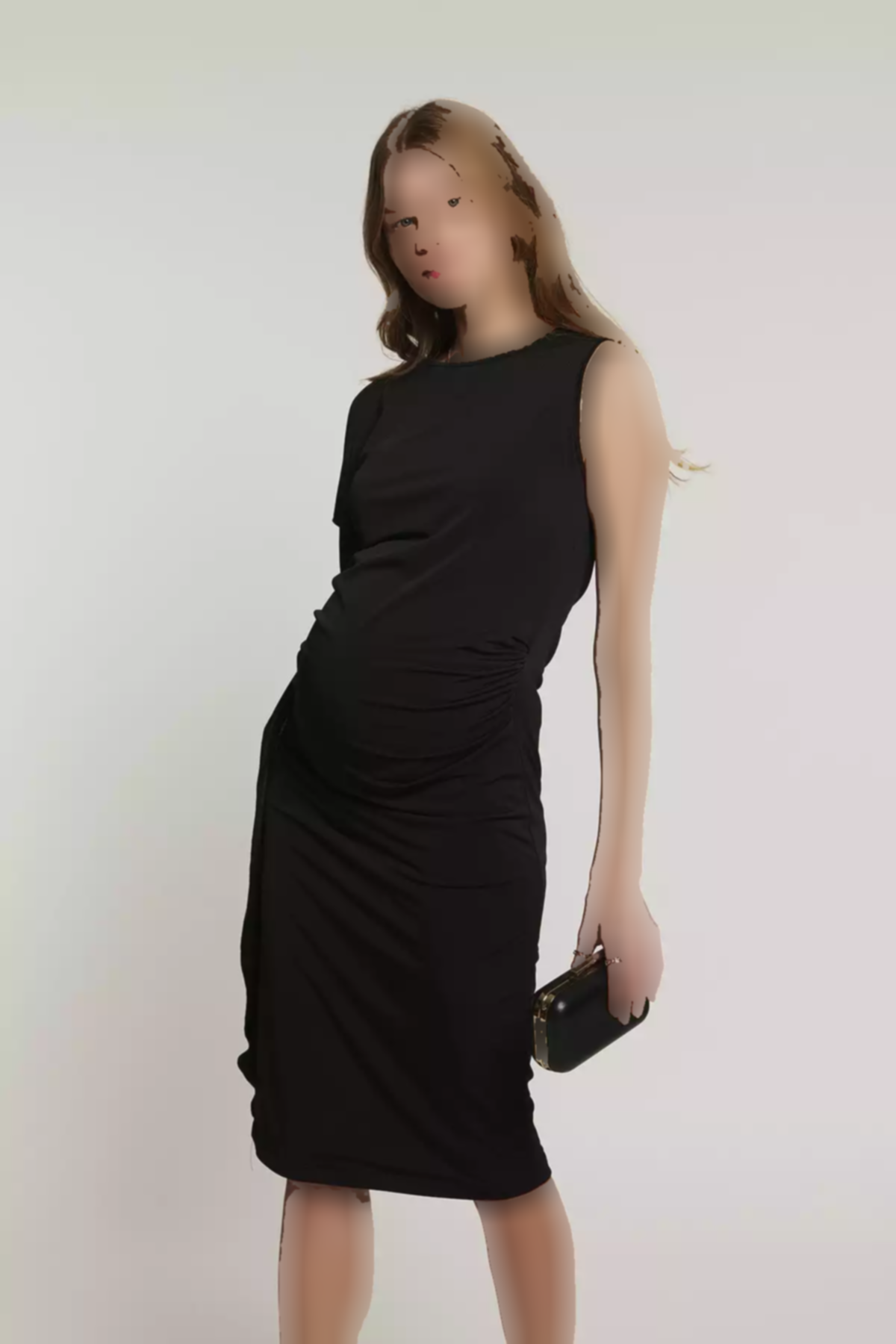 پیراهن بارداری مشکی برند Lyn Mama کد 1753846933