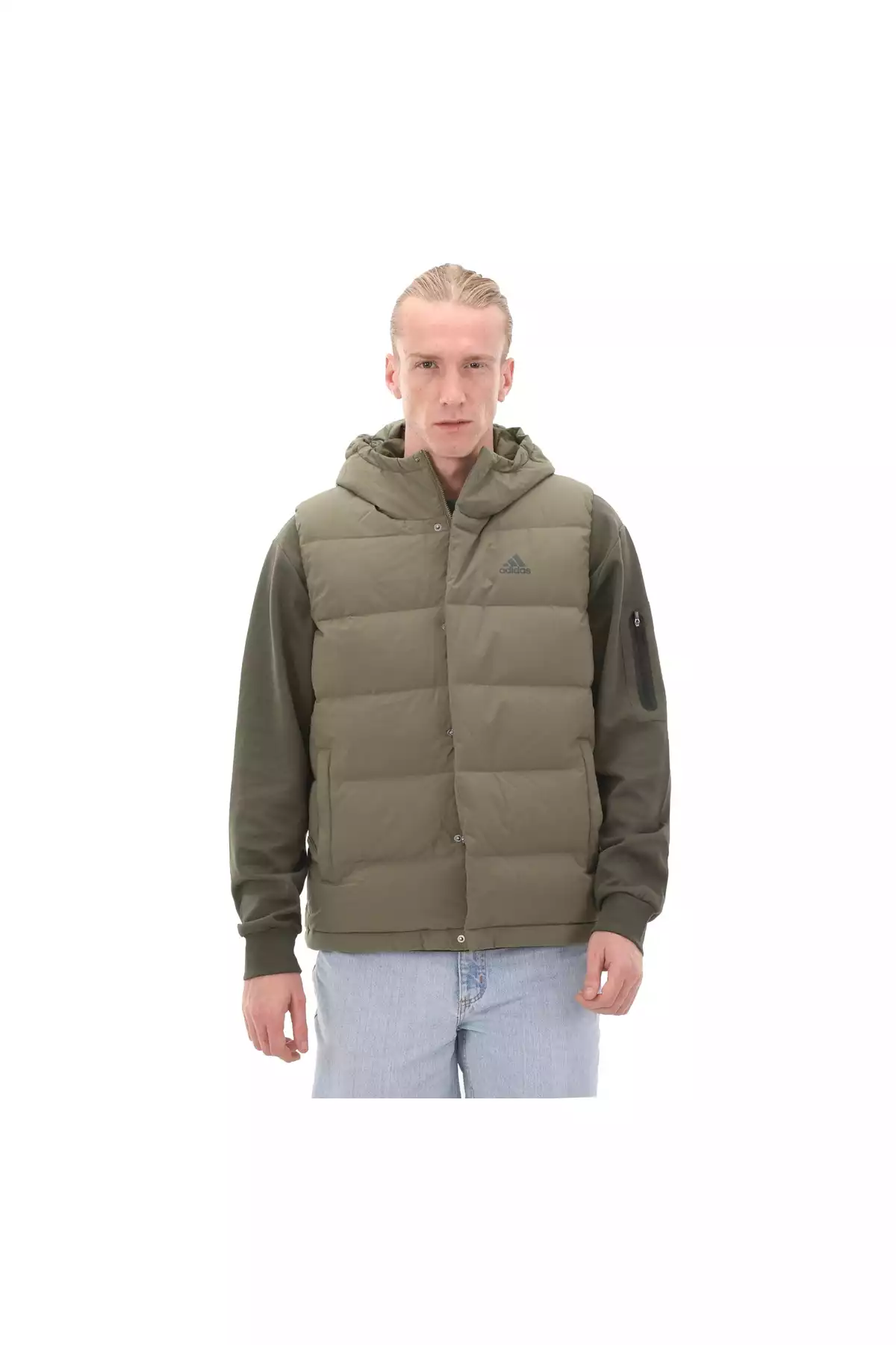 جلیقه آدیداس یشمی مردانه هلیونی برند adidas کد 1753270869