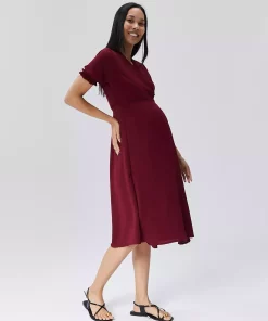 زرشکی لباس برند Lyn Mama کد 1753854123
