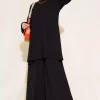 ست پایین تونیک بالا شلوار مشکی زنانه برند Bigdart کد 1753600873