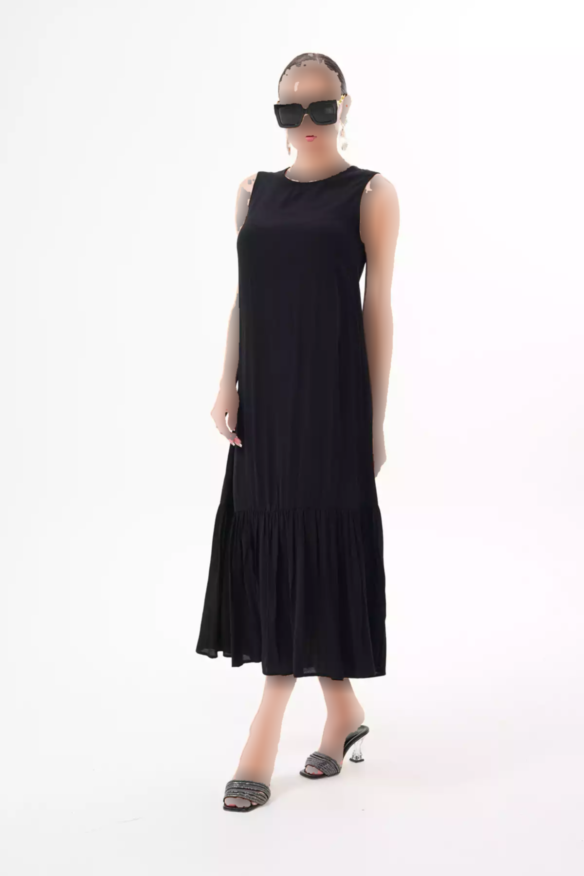 پیراهن کلفت بنددار زنانه برند Marjinal کد 1753690874