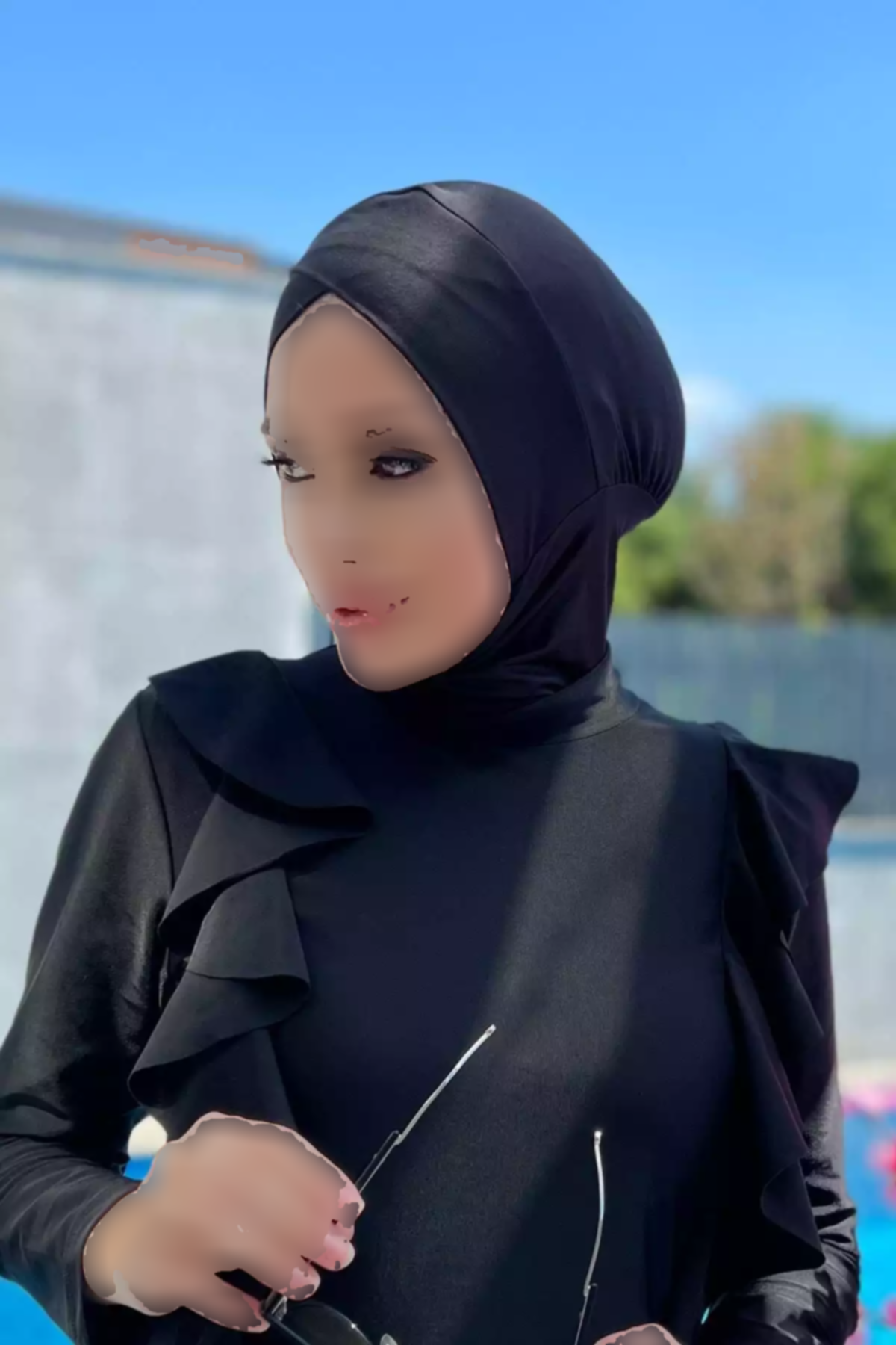 سربند مایو روسری ضربدری 6مشکی برند Remsa Mayo کد 1753760528