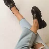 کفش لوفر کف کلفت زنانه برند StWenn کد 1753608129
